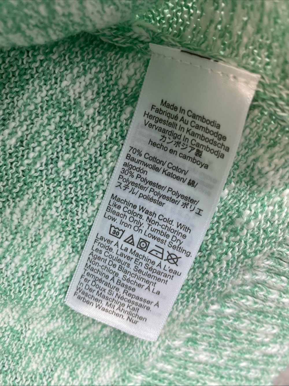 J.Crew Bumpy Knit sweater Women's M Pullover Crewneck Heathered Green Cozy Soft - Picture 7 of 10